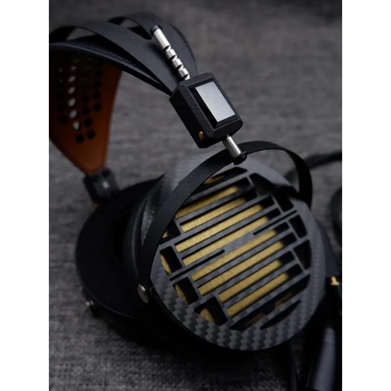 NAN-7 Gold Flat Diaphragm Head - Audiophile Headphone Wired 评论和价格