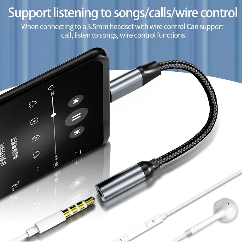 USB C Audio Adapter DAC Type-C - Audiophile Headphone Wired 评论和价格