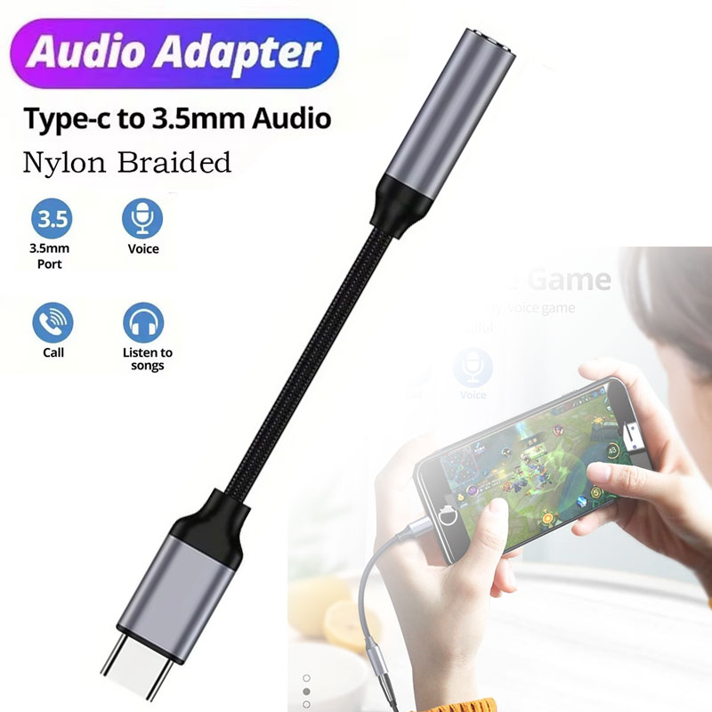 USB C Audio Adapter DAC Type-C - Audiophile Headphone Wired 评论和价格