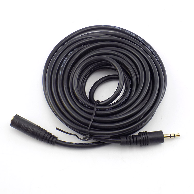 1.5/3/5/10M 3.5mm Stereo Male  - Cable Extension 3.5 评论和价格