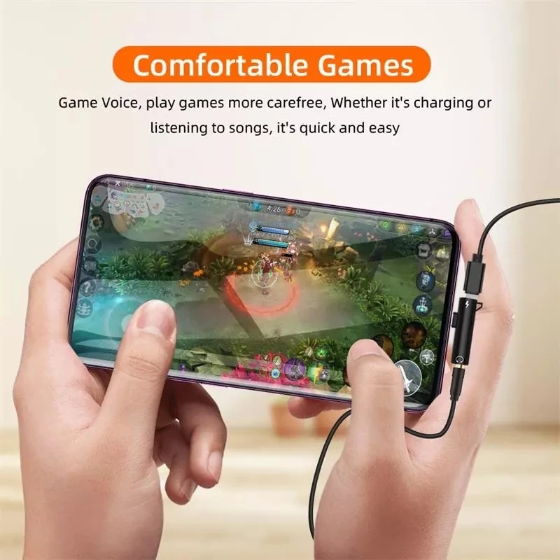 2 In1 Adapter Splitter For iPh - Earphone Splitter Jack 评论和价格