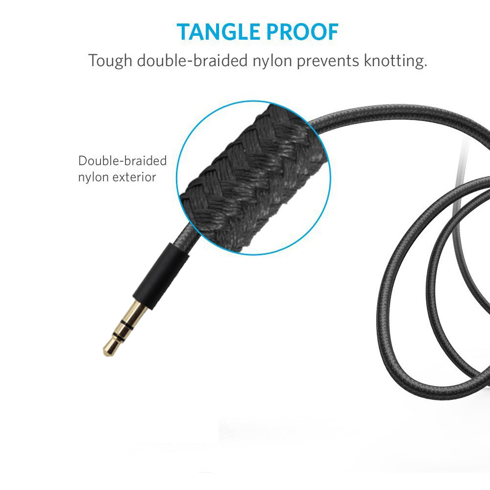 Poyatu Replacement Cable for B - Wired Earphone Mic 评论和价格