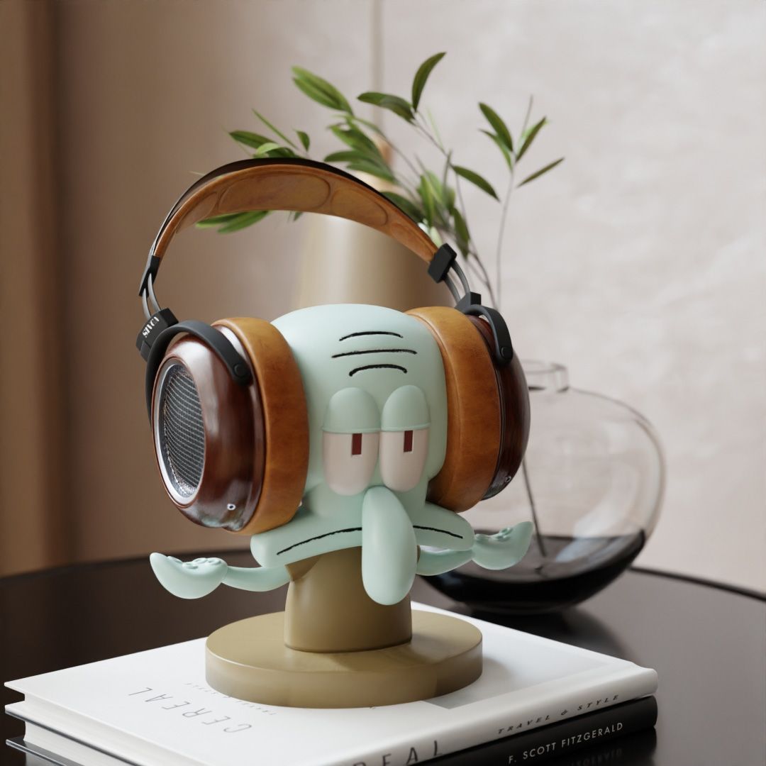 SpongeBobs SquarePants Squidwa - Headphone Stand Desk 评论和价格