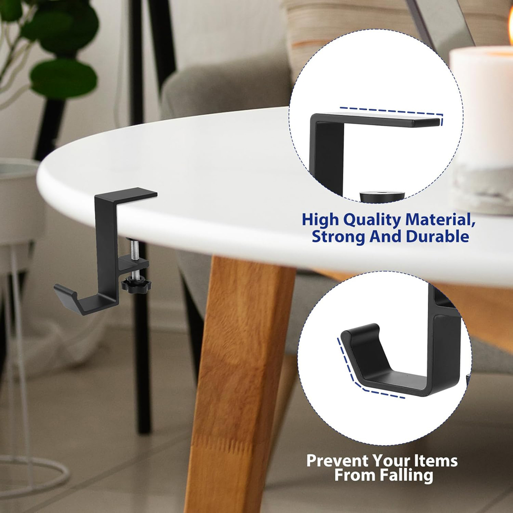 Aluminum Alloy Headphone Hook  - Headphone Stand Desk 评论和价格