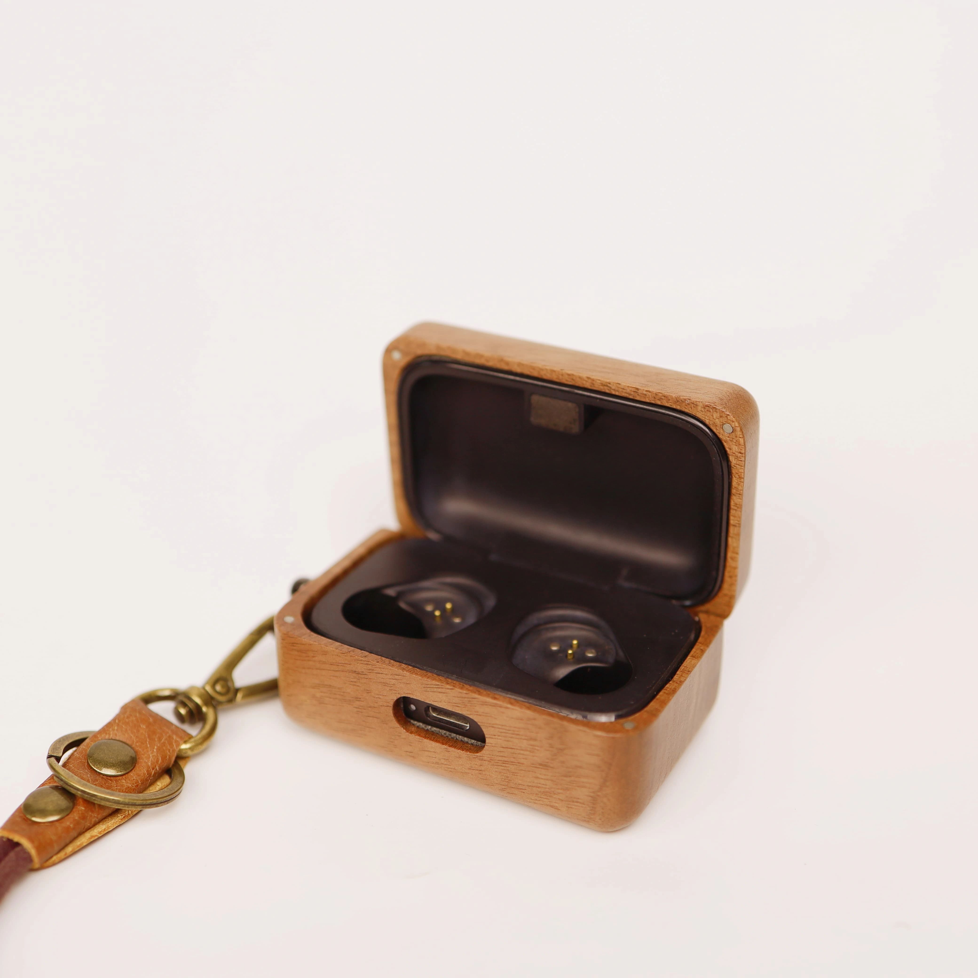 Walnut Solid Wood Case for Sen - Sennheiser Headphone Momentum 4 评论和价格