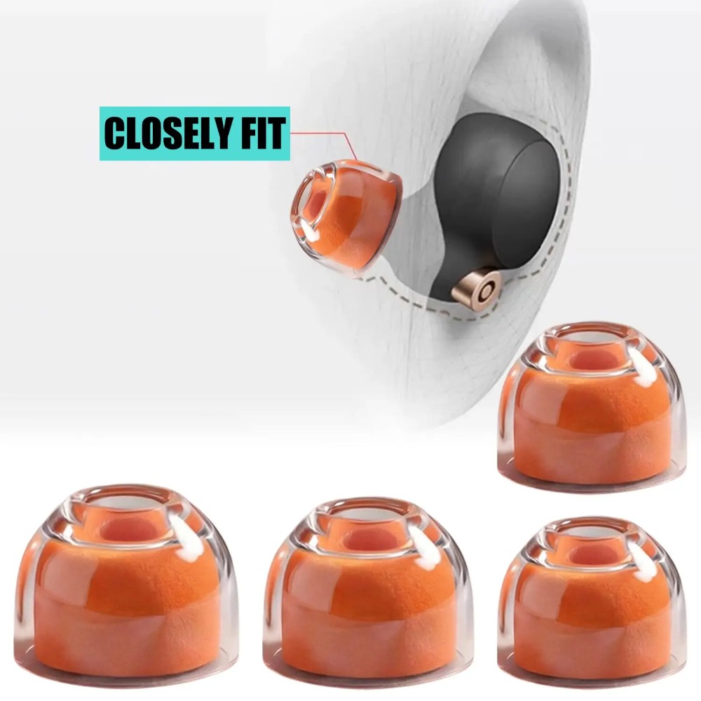 S/M/L Silicone+Memory Foam Ear - Earphone Foam Tip 评论和价格