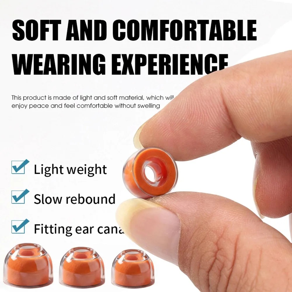 S/M/L Silicone+Memory Foam Ear - Earphone Foam Tip 评论和价格