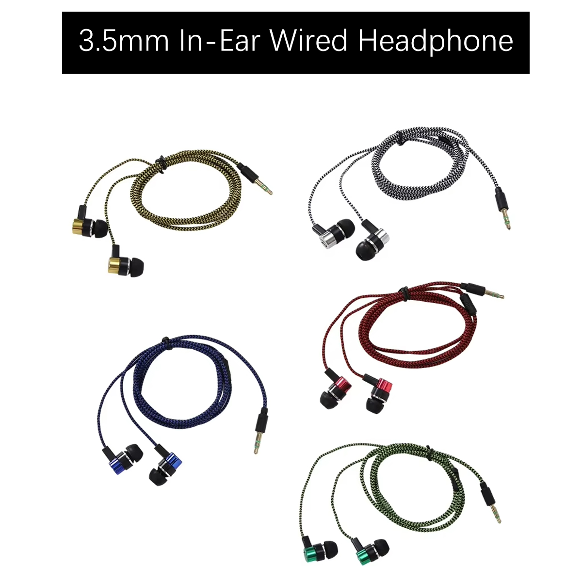 Miwayer 3.5mm Wired In-Ear Ear - Audiophile Headphone Wired 评论和价格