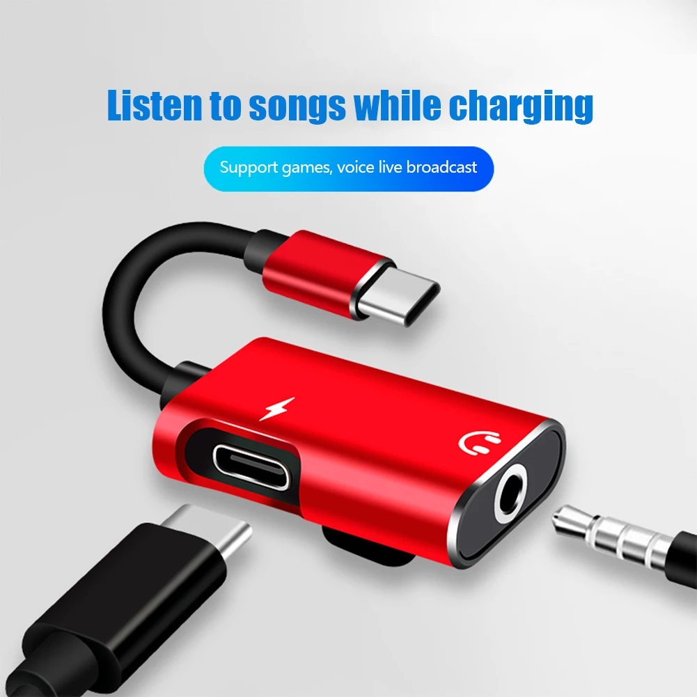 Type C To 3.5mm Jack Adapter F - Earphone Splitter Jack 评论和价格