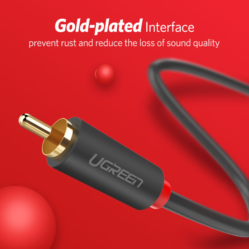 UGREEN 2RCA to 2 RCA Male to M - Audio Splitter Y 评论和价格