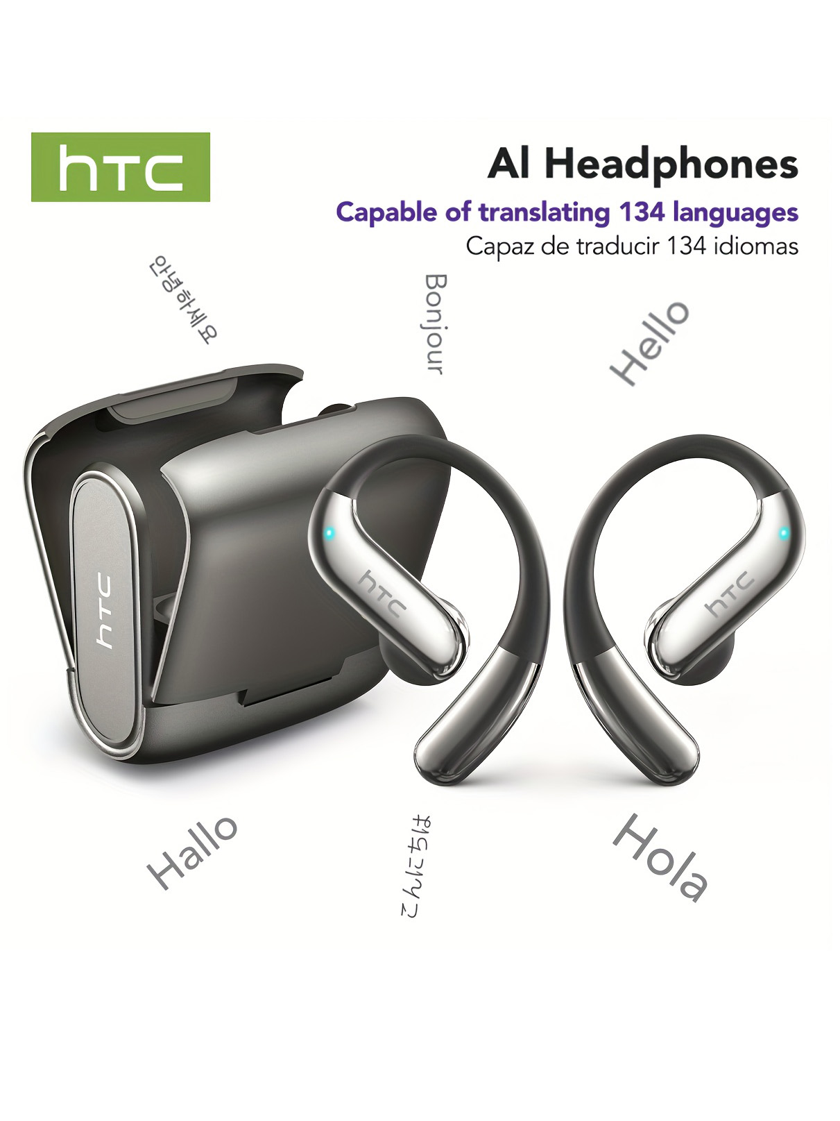 Open-ear Bluetooth Headphones  - Earbuds Charging Case 评论和价格