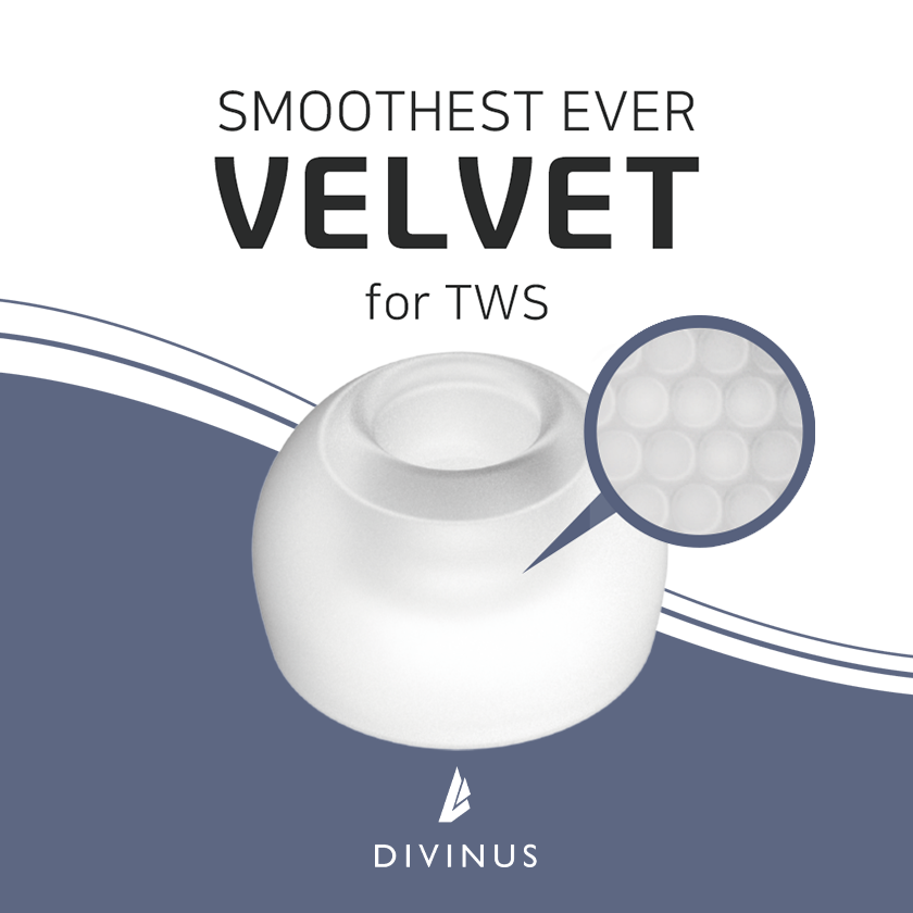 ELOIT/ Divinus Velvet Eartips  - Wireless Earbuds Tws 评论和价格
