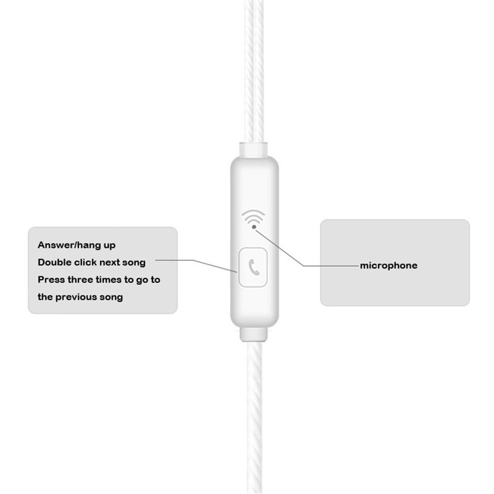 3.5mm Wired Earphone In Ear He - Wired Earphone Mic 评论和价格