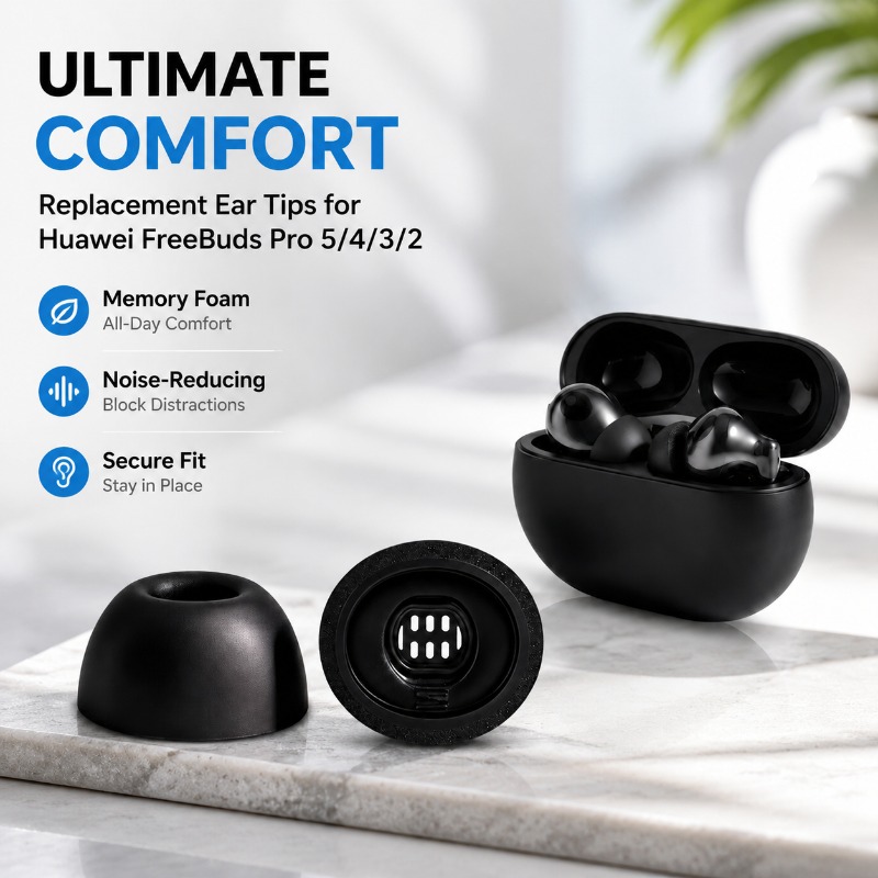 Three-layer Memory Foam Ear Ti - Earphone Foam Tip 评论和价格