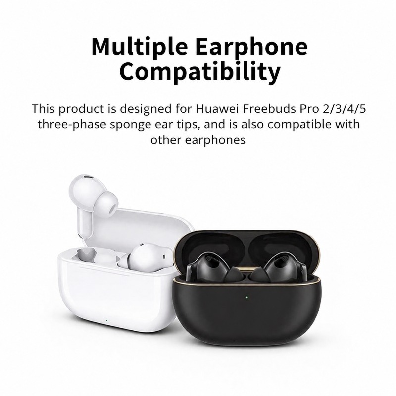 Three-layer Memory Foam Ear Ti - Earphone Foam Tip 评论和价格
