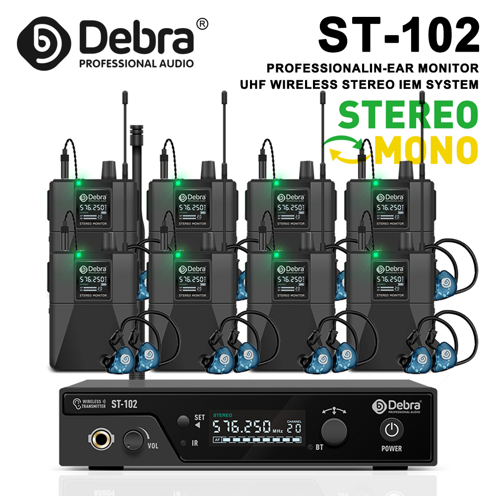 Debra ST-102 UHF IEM Stereo Wi - In Ear Monitor Iem 评论和价格