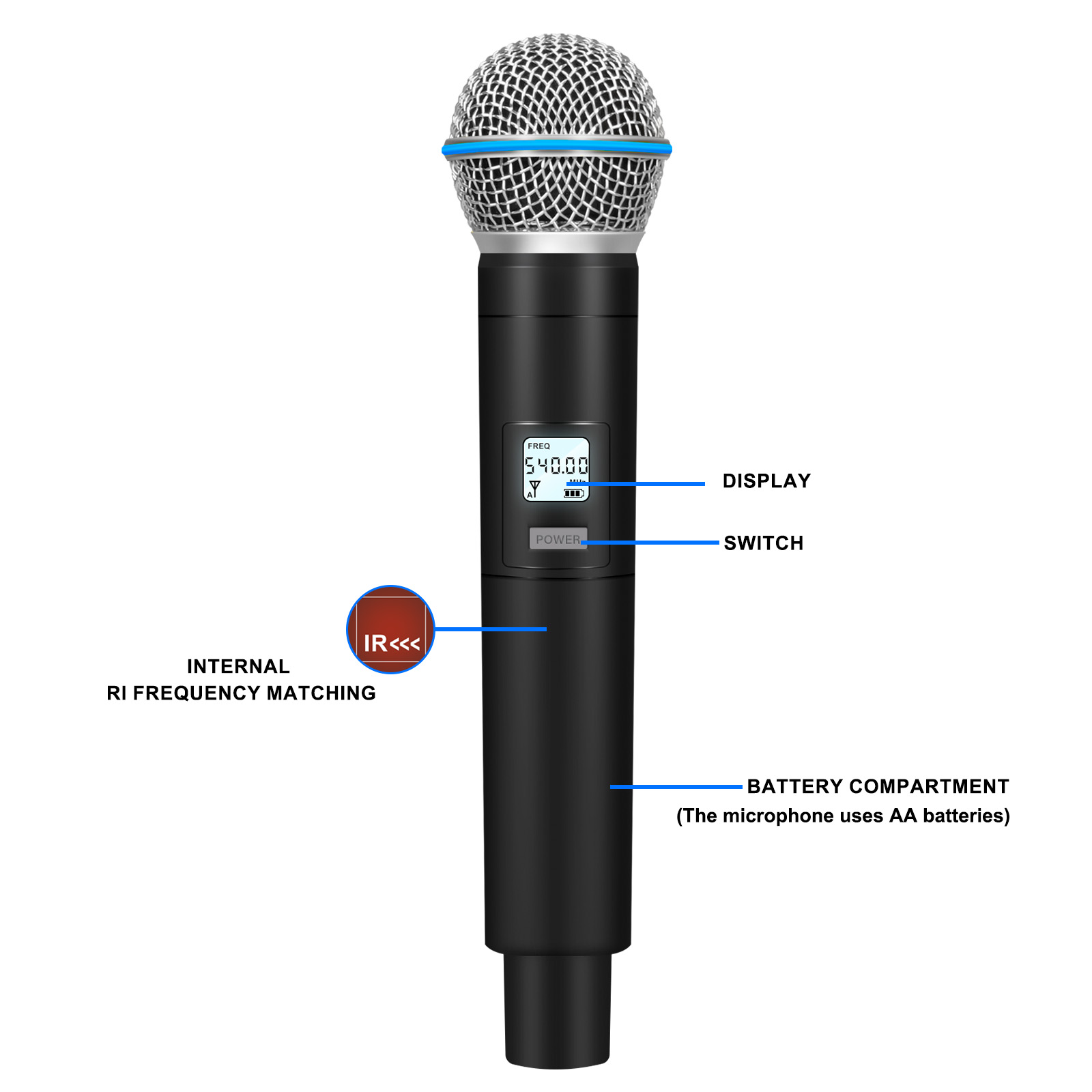 Microfone profissional sem fio - Shure Mic Sm7B 评论和价格