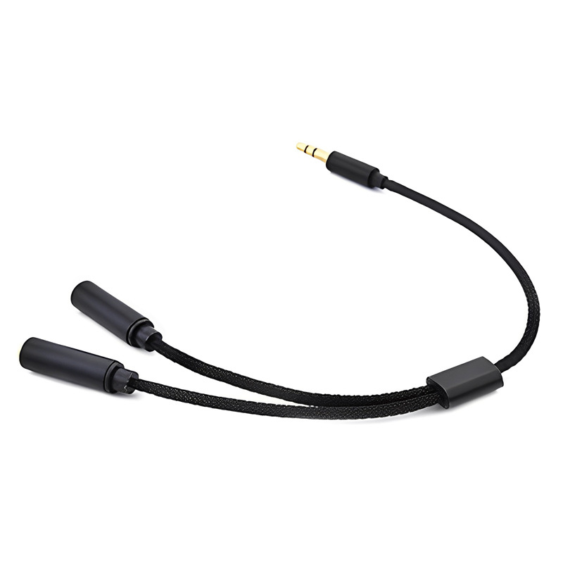 3.5mm Audio Splitter Y Jack 1  - Earphone Splitter Jack 评论和价格