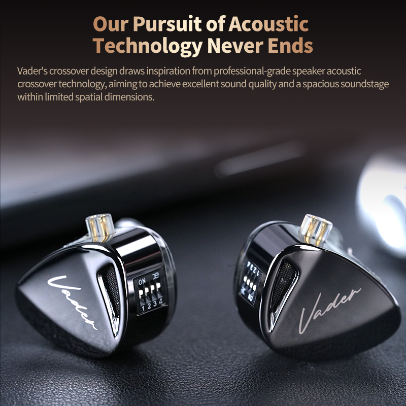 KZ Vader Custom IEM HiFi Monit - In Ear Monitor Iem 评论和价格